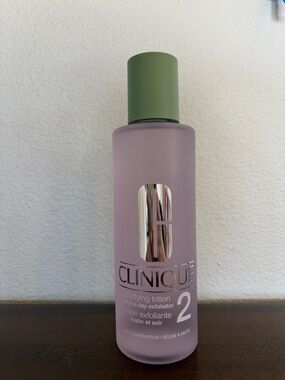 Clinique Skincare Clarifying Lotion Toner Purple 2 Dry Combo Skin NEW